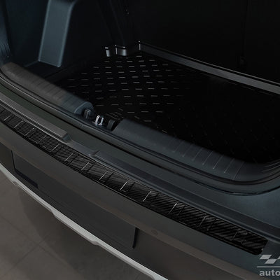 Carbon Ladekantenschutzleiste für HYUNDAI BAYON 2021-> Schwarz Carbon