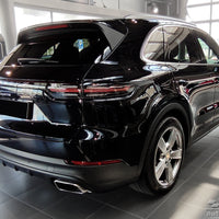 Carbon Ladekantenschutzleiste für PORSCHE CAYENNE III 2017-> (P0536) Schwarz Carbon