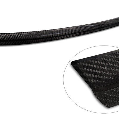 Carbon Ladekantenschutzleiste für PORSCHE CAYENNE III 2017-> (P0536) Schwarz Carbon