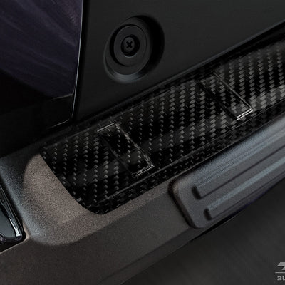 Carbon Ladekantenschutzleiste für TOYOTA COROLLA CROSS (XG1TJ) 2022-> Schwarz Carbon