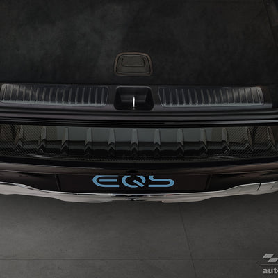 Carbon Ladekantenschutzleiste für MERCEDES EOS (X296) 2022-> Schwarz Carbon