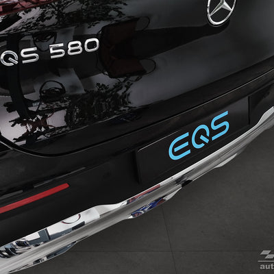 Carbon Ladekantenschutzleiste für MERCEDES EOS (X296) 2022-> Schwarz Carbon