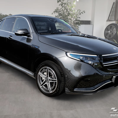 Carbon Ladekantenschutzleiste für MERCEDES EQC (N293)  2019-> Schwarz Carbon