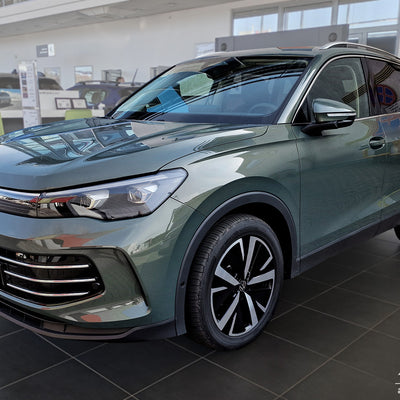 Carbon Ladekantenschutzleiste für VW TIGUAN III 2024 -> Schwarz Carbon