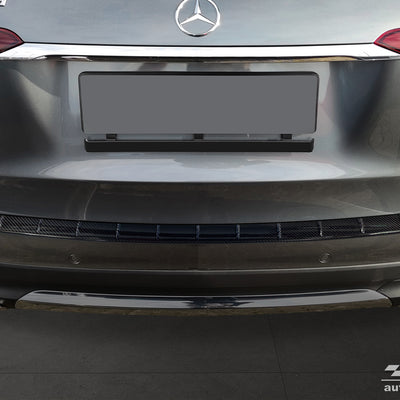 Carbon Ladekantenschutzleiste für MERCEDES GLE II W167 FL 2023-> (doesn't fit to AMG LINE) Schwarz Carbon