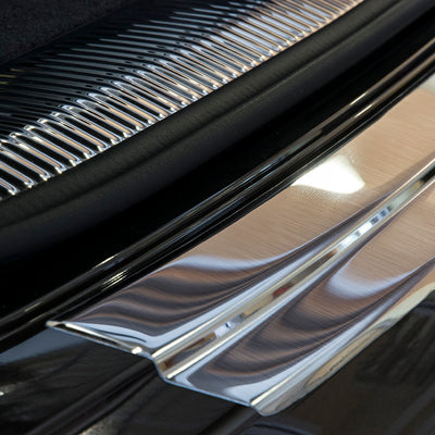 Ladekantenschutz für Audi Q7 II Silber Matt