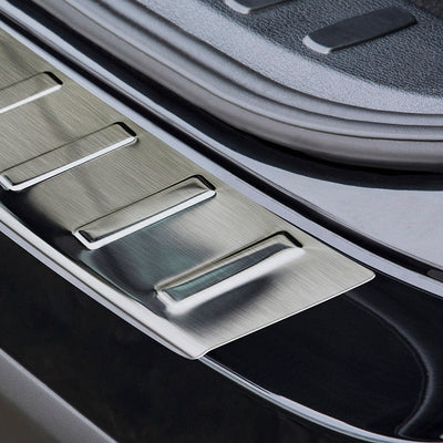 Ladekantenschutz für BMW X1 E84 FL Silber Matt