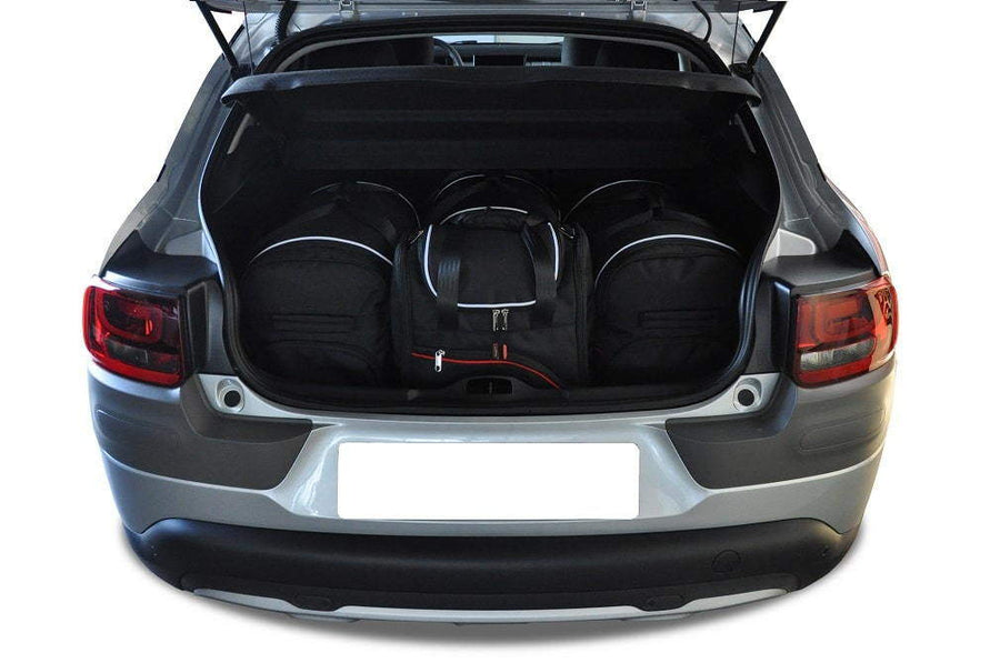 CITROEN C4 CACTUS 2014-2017 KOFFERRAUMTASCHEN SET 4 STK