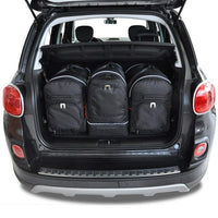 FIAT 500L 2012+ KOFFERRAUMTASCHEN SET 3 STK