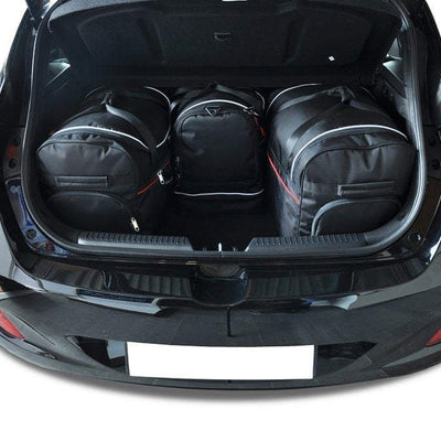 HYUNDAI i30 HATCHBACK 2012-2016 KOFFERRAUMTASCHEN SET 4 STK