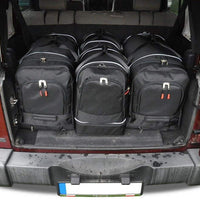 JEEP WRANGLER 2007-2018 KOFFERRAUMTASCHEN SET 4 STK