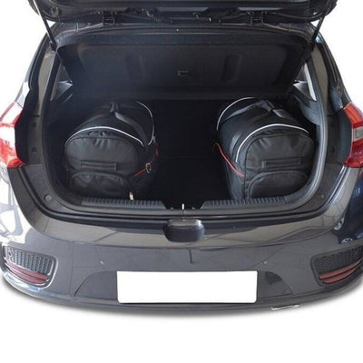 KIA CEE'D HATCHBACK 2012-2018 KOFFERRAUMTASCHEN SET 4 STK