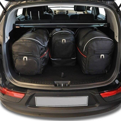 KIA SPORTAGE 2010-2016 KOFFERRAUMTASCHEN SET 4 STK