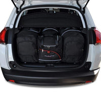 PEUGEOT 2008 2013-2019 KOFFERRAUMTASCHEN SET 4 STK