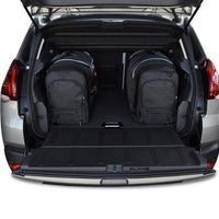 PEUGEOT 3008 2009-2016 KOFFERRAUMTASCHEN SET 4 STK