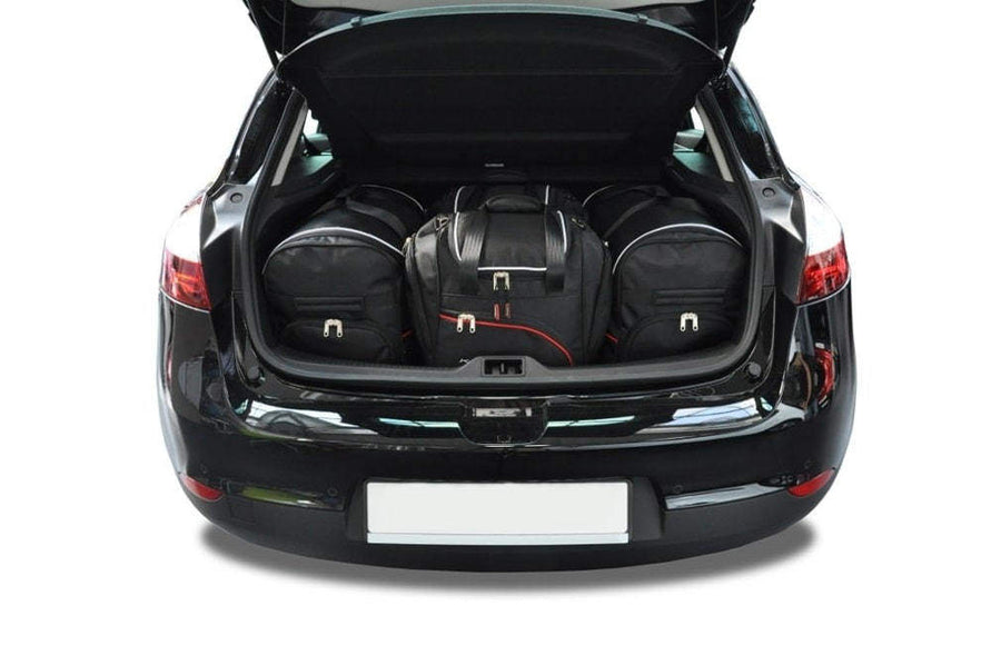 RENAULT MEGANE HATCHBACK 2008-2015 KOFFERRAUMTASCHEN SET 4 STK