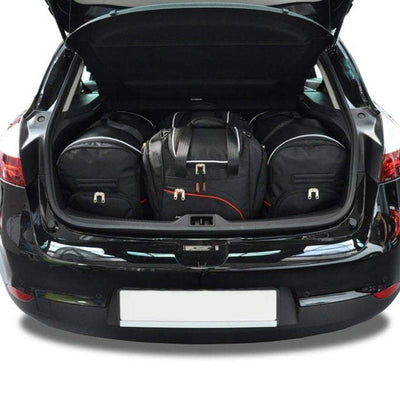RENAULT MEGANE HATCHBACK 2008-2015 KOFFERRAUMTASCHEN SET 4 STK
