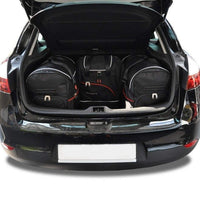 RENAULT MEGANE HATCHBACK 2008-2015 KOFFERRAUMTASCHEN SET 4 STK