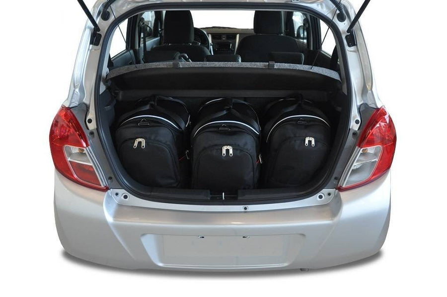 SUZUKI CELERIO 2014-2019 KOFFERRAUMTASCHEN SET 3 STK