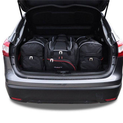NISSAN QASHQAI 2014-2017 KOFFERRAUMTASCHEN SET 4 STK