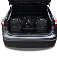 NISSAN QASHQAI 2014-2017 KOFFERRAUMTASCHEN SET 4 STK