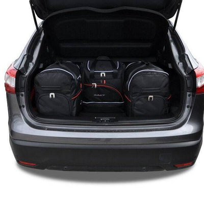 NISSAN QASHQAI 2014-2017 KOFFERRAUMTASCHEN SET 4 STK
