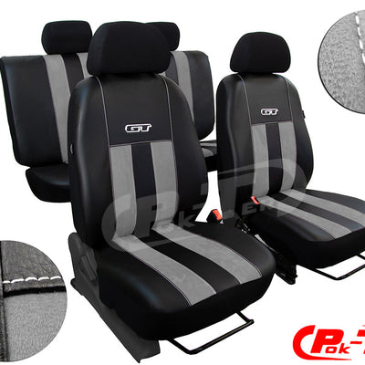 EINZELSTÜCK! Maßgenauer Autositzbezug für Citroen C4 Picasso I Vorne