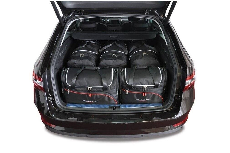 SKODA SUPERB KOMBI 2015+ KOFFERRAUMTASCHEN SET 5 STK