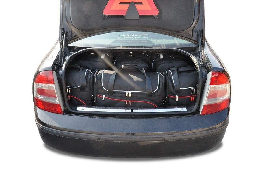 SKODA SUPERB LIMOUSINE 2001-2008 KOFFERRAUMTASCHEN SET 5 STK
