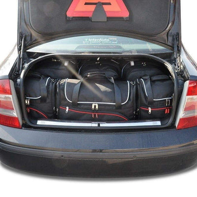 SKODA SUPERB LIMOUSINE 2001-2008 KOFFERRAUMTASCHEN SET 5 STK