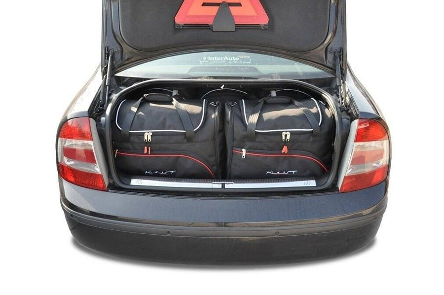 SKODA SUPERB LIMOUSINE 2001-2008 KOFFERRAUMTASCHEN SET 5 STK