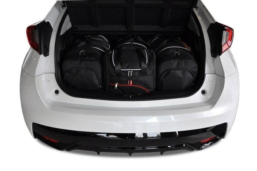 HONDA CIVIC HATCHBACK 2012-2017 KOFFERRAUMTASCHEN SET 4 STK