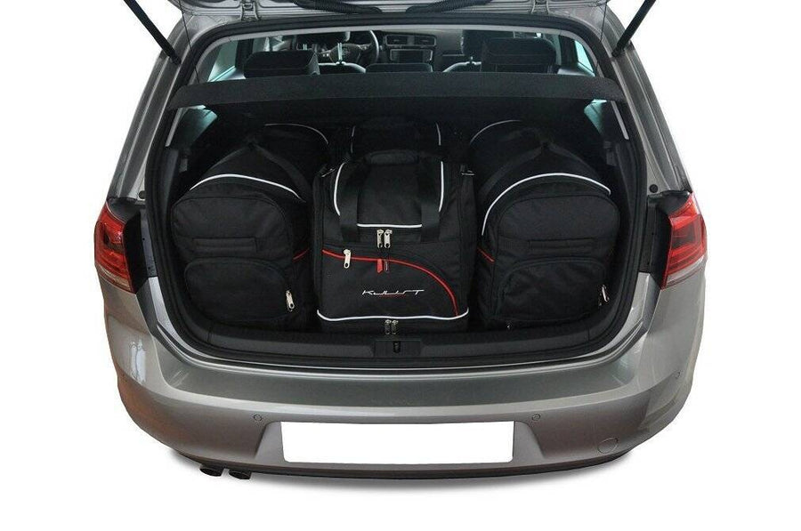 VW GOLF HATCHBACK 2012-2020 KOFFERRAUMTASCHEN SET 4 STK