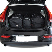 VOLVO V40 HATCHBACK 2012-2019 KOFFERRAUMTASCHEN SET 3 STK