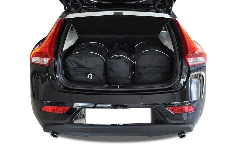 VOLVO V40 HATCHBACK 2012-2019 KOFFERRAUMTASCHEN SET 3 STK