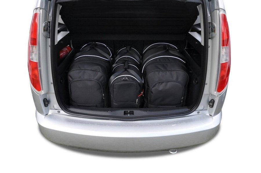 SKODA ROOMSTER 2006-2015 KOFFERRAUMTASCHEN SET 4 STK