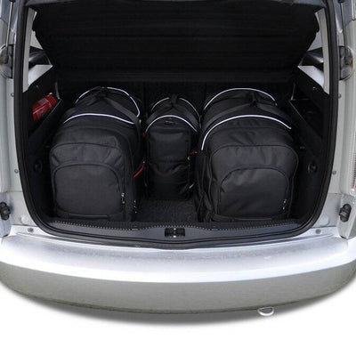 SKODA ROOMSTER 2006-2015 KOFFERRAUMTASCHEN SET 4 STK 2tes Set