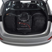 HYUNDAI i30 WAGON 2012-2017 KOFFERRAUMTASCHEN SET 4 STK