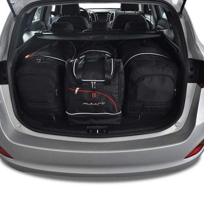 HYUNDAI i30 WAGON 2012-2017 KOFFERRAUMTASCHEN SET 4 STK