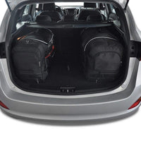 HYUNDAI i30 WAGON 2012-2017 KOFFERRAUMTASCHEN SET 4 STK