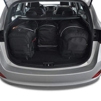 HYUNDAI i30 WAGON 2012-2017 KOFFERRAUMTASCHEN SET 4 STK