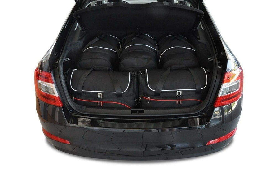 SKODA OCTAVIA LIFTBACK 2013-2020 KOFFERRAUMTASCHEN SET 5 STK