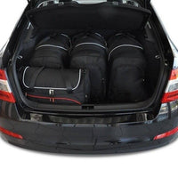 SKODA OCTAVIA LIFTBACK 2013-2020 KOFFERRAUMTASCHEN SET 5 STK 2tes Set