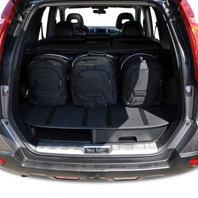 NISSAN X-TRAIL 2007-2014 KOFFERRAUMTASCHEN SET 5 STK 2tes Set