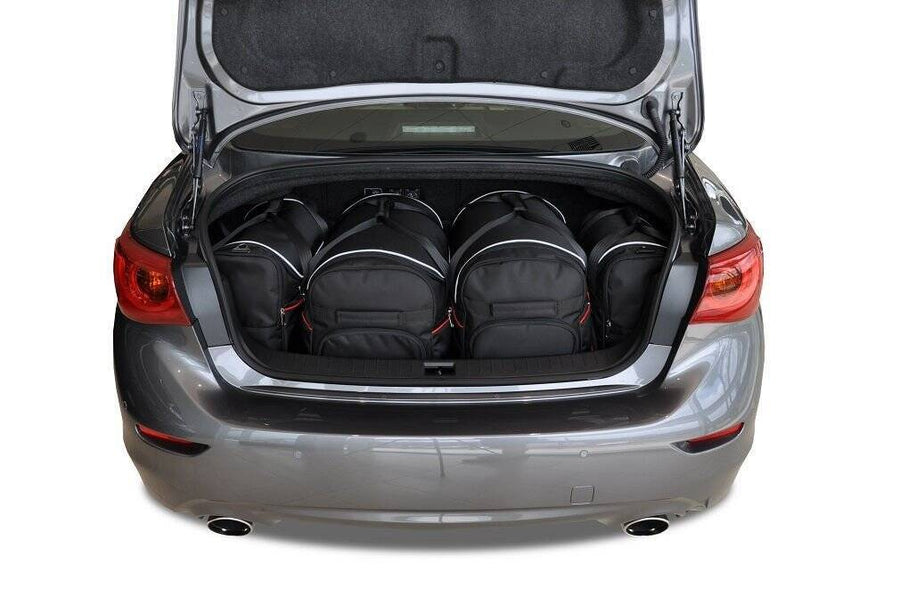 INFINITI Q50 HYBRID 2013-2017 KOFFERRAUMTASCHEN SET 4 STK