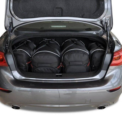 INFINITI Q50 HYBRID 2013-2017 KOFFERRAUMTASCHEN SET 4 STK