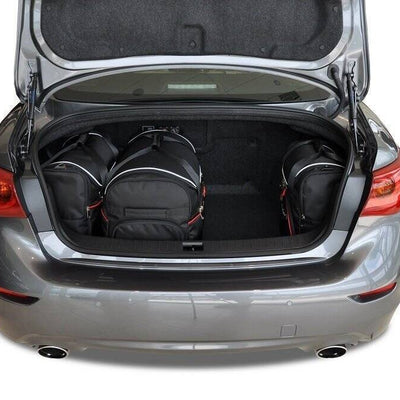 INFINITI Q50 HYBRID 2013-2017 KOFFERRAUMTASCHEN SET 4 STK