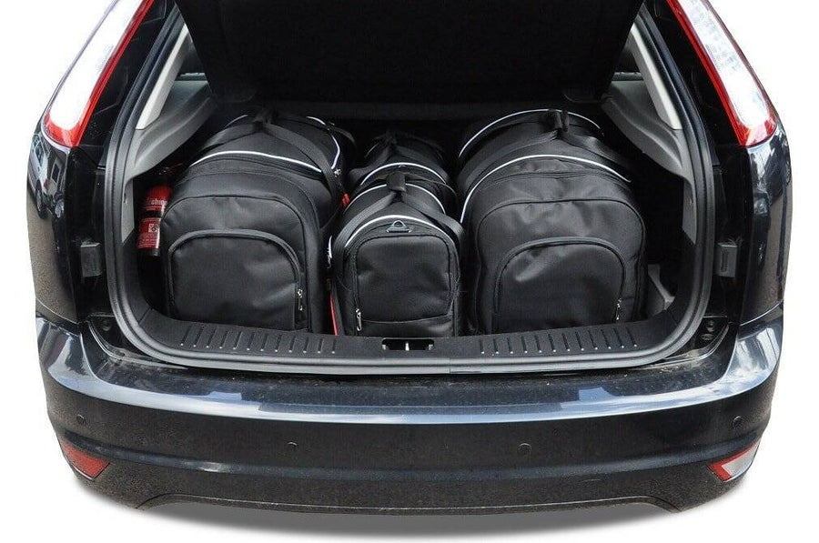 FORD FOCUS HATCHBACK 2004-2011 KOFFERRAUMTASCHEN SET 4 STK
