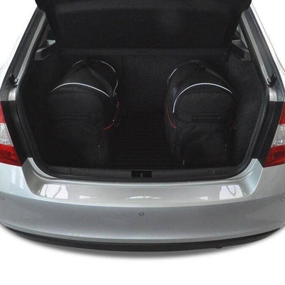 SKODA RAPID LIFTBACK 2012-2019 KOFFERRAUMTASCHEN SET 5 STK 2tes Set