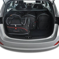 HYUNDAI i30 WAGON 2012-2017 KOFFERRAUMTASCHEN SET 5 STK